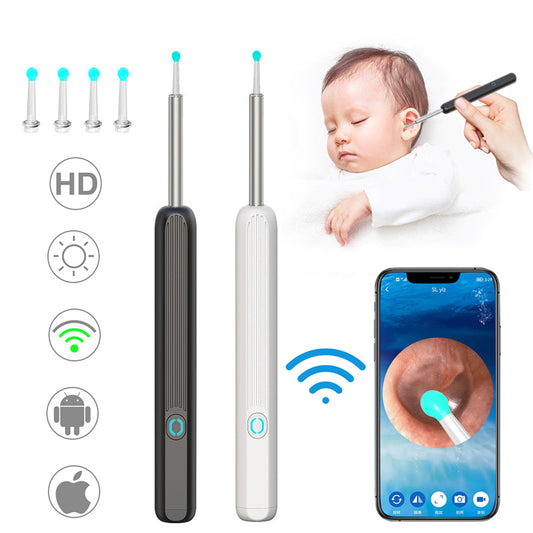 Wireless NE3 Ear Cleaner Otoscope with LED Camera for iPhone