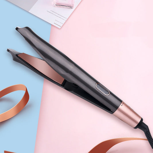 2-in-1 Hair Straightener and Crimper Comb