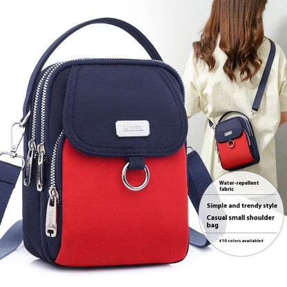 Lightweight Water-Repellent Shoulder Messenger Bag