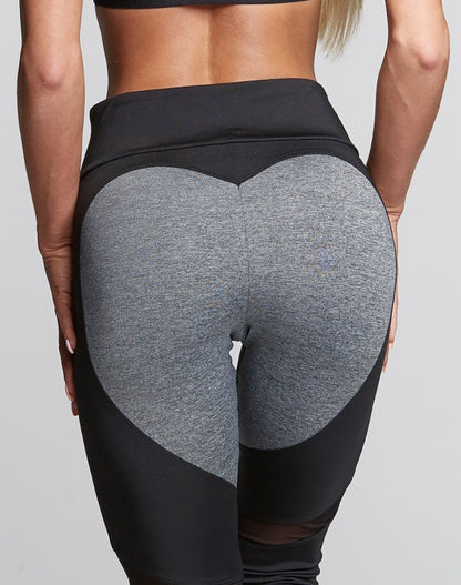 Heart Push Up Workout Leggings