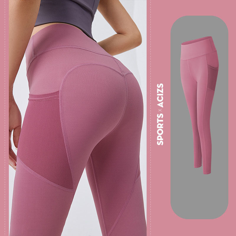 Pocket Tummy Control Yoga Leggings