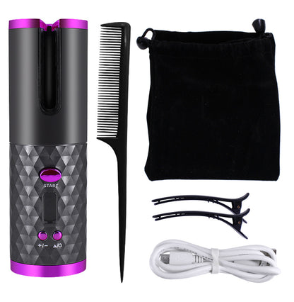 Portable Rechargeable Automatic Hair Curler