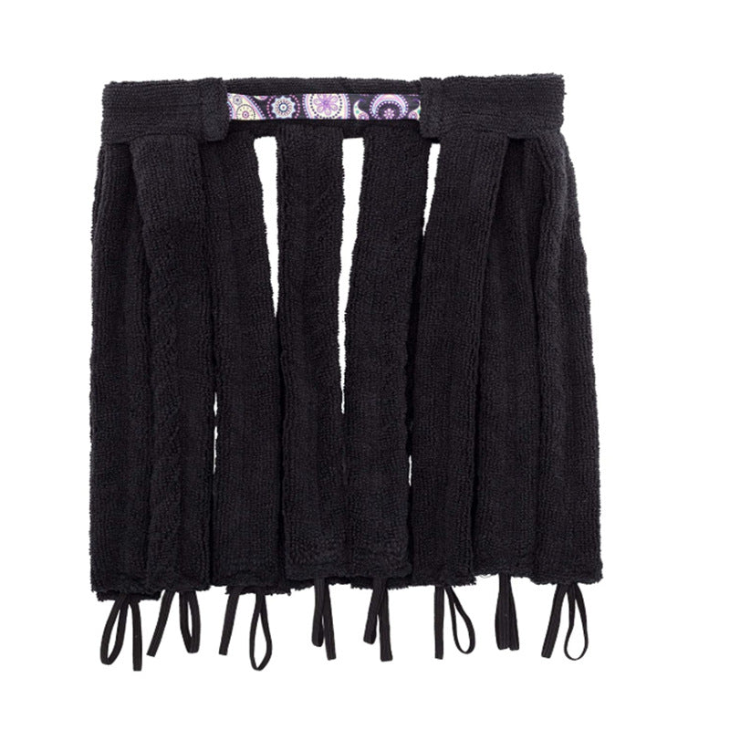 Sleeping Heatless Curling Iron Octopus Headband