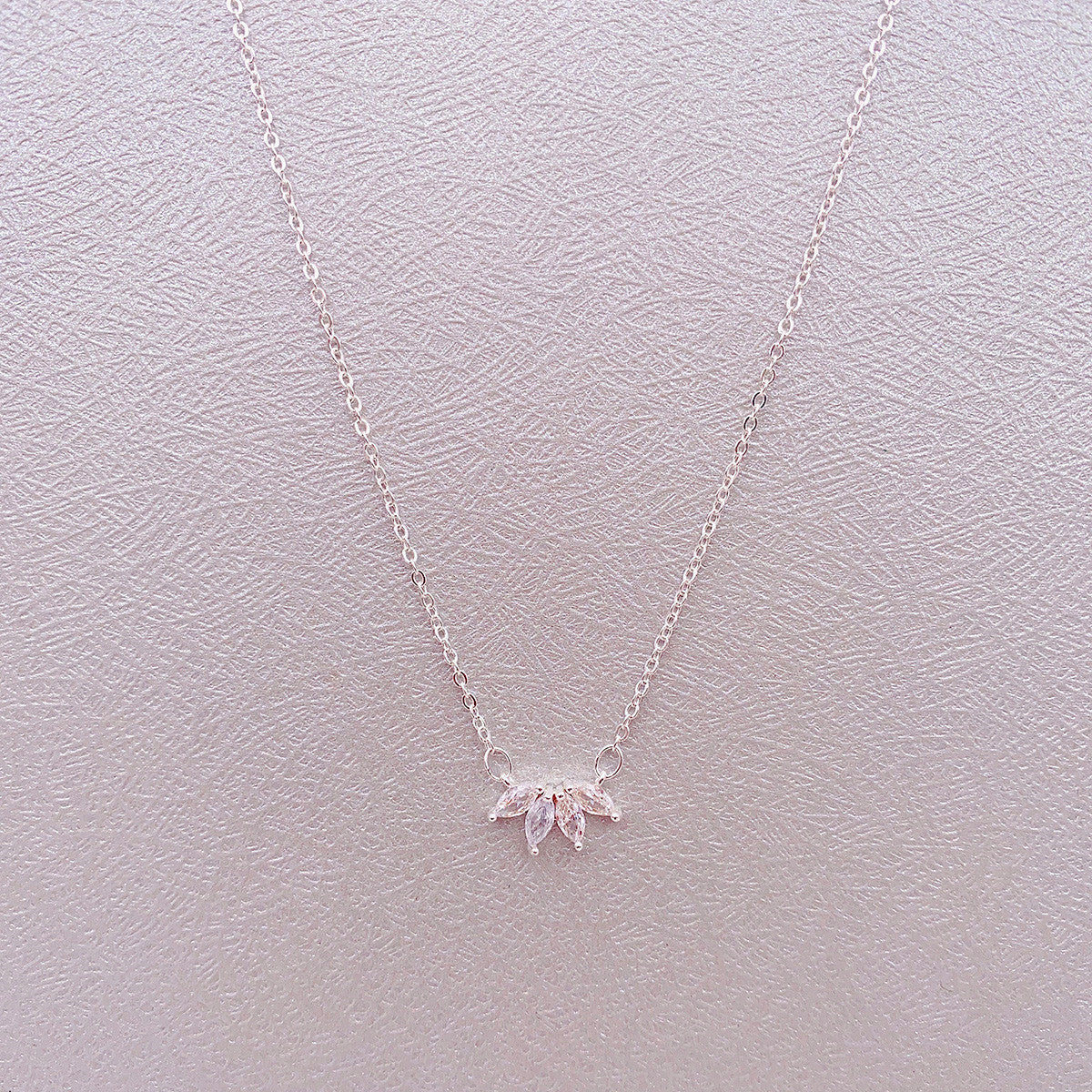 Lotus Flower Pendant Necklace