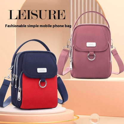 Lightweight Water-Repellent Shoulder Messenger Bag