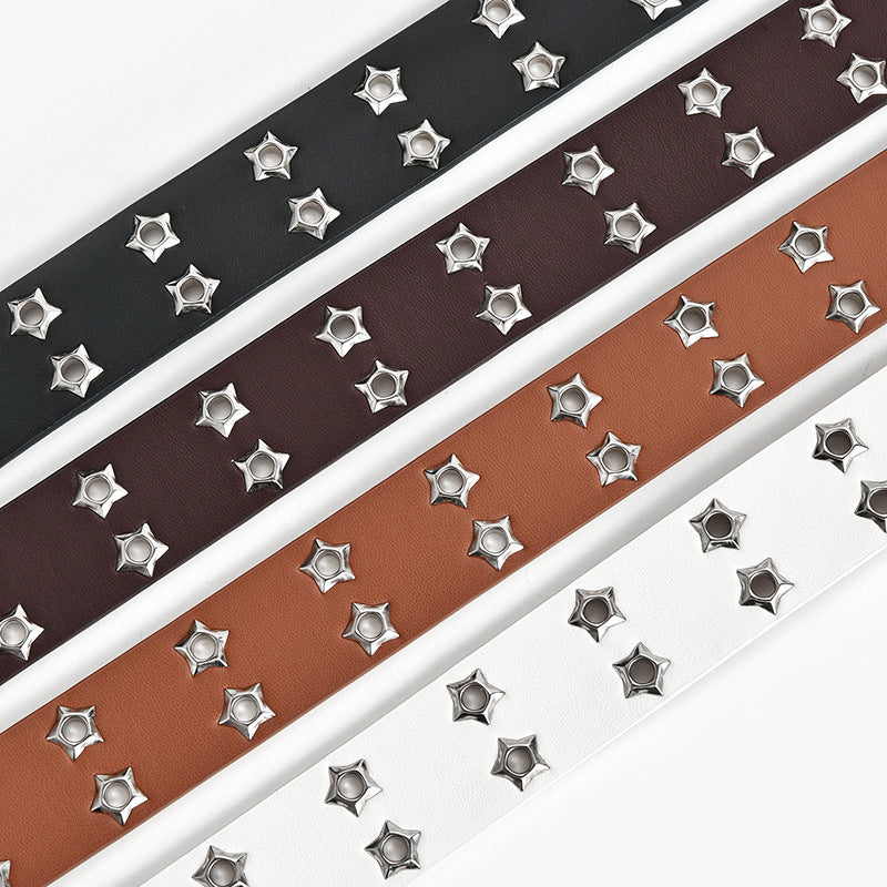 Women’s Fashion Double-Row Star Belt