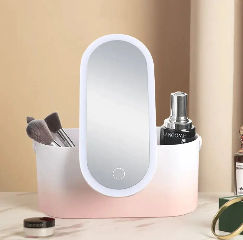 LED Travel Makeup Organizer