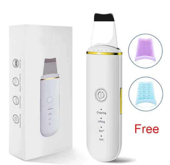 LunaCleanse Ultrasonic Skin Scrubber Device (One Set)