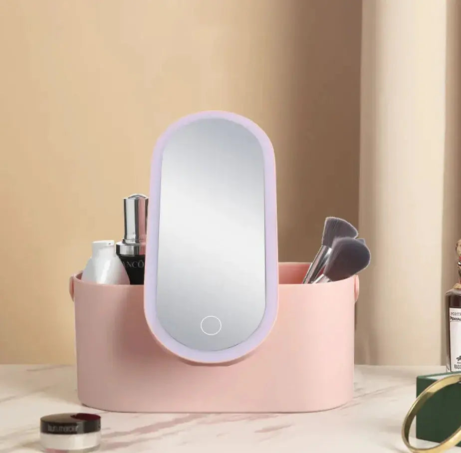 LED Travel Makeup Organizer