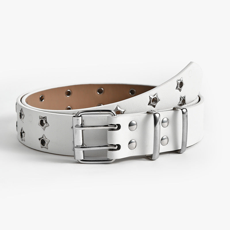 Women’s Fashion Double-Row Star Belt