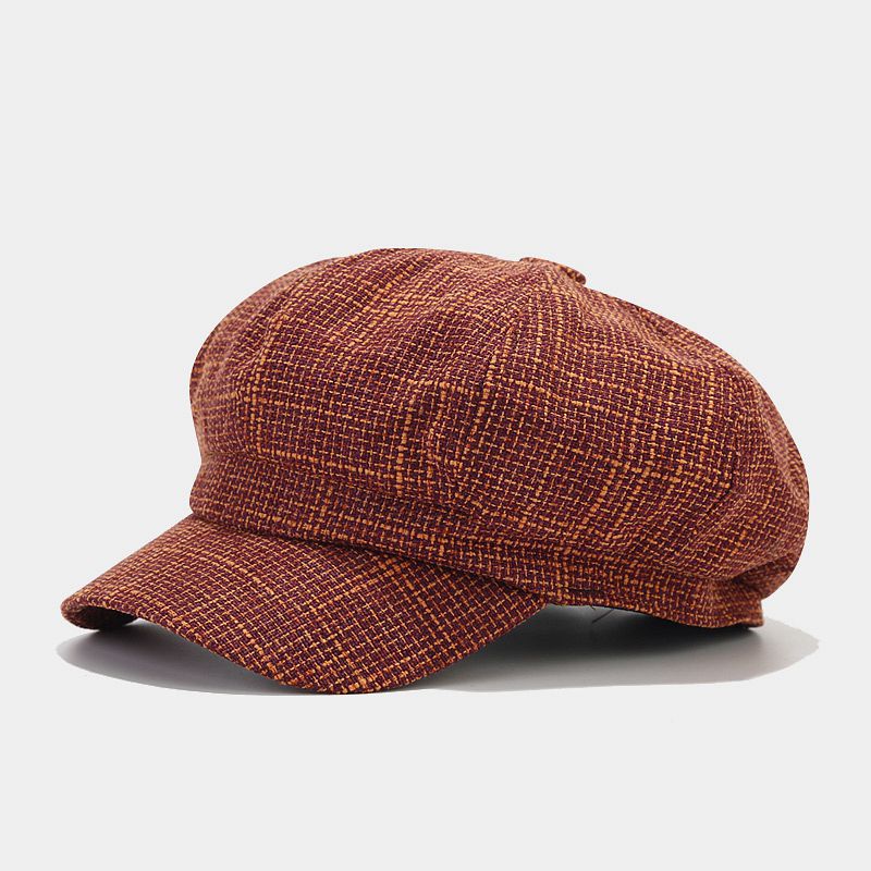 British Retro Octagonal Cap