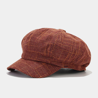 British Retro Octagonal Cap