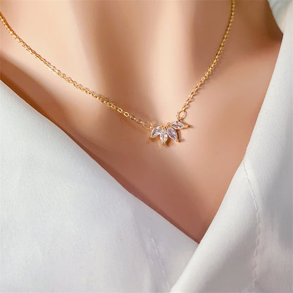 Lotus Flower Pendant Necklace