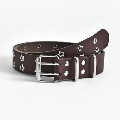 Women’s Fashion Double-Row Star Belt