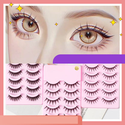 5 Pairs Anime Manga False Lashes