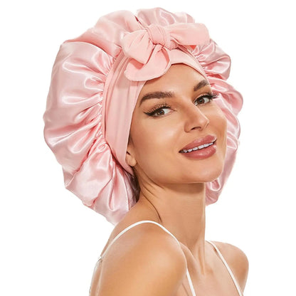 Silk Sleeping Bonnet for Women
