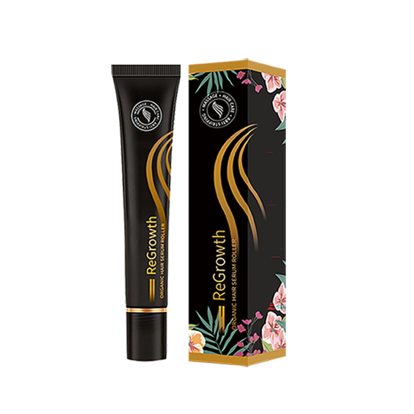 Organic Hair Regrowth Serum Roller Set