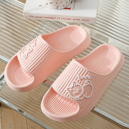 Cute Cat Platform Slippers for Women