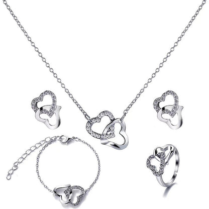 5-Piece Butterfly Jewelry Set for Women