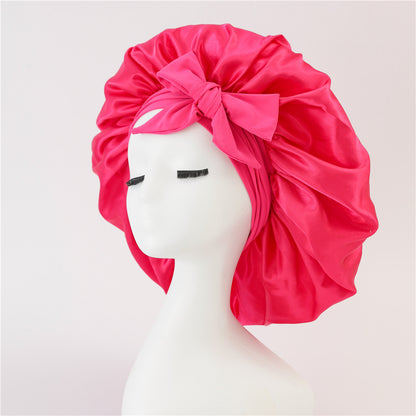 Silk Sleeping Bonnet for Women