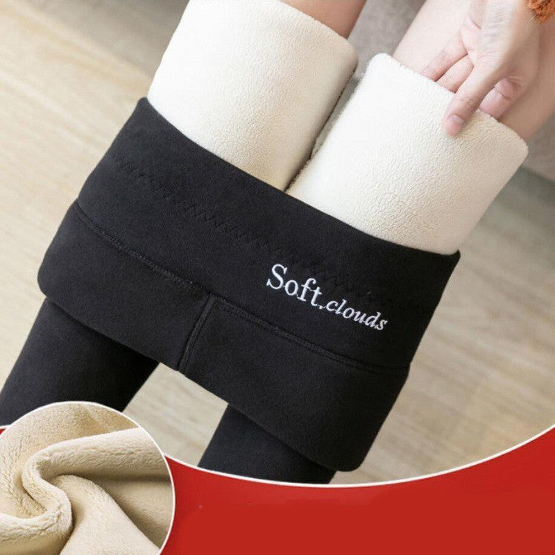 Women High Waist Plus Velvet Slimming Leggings