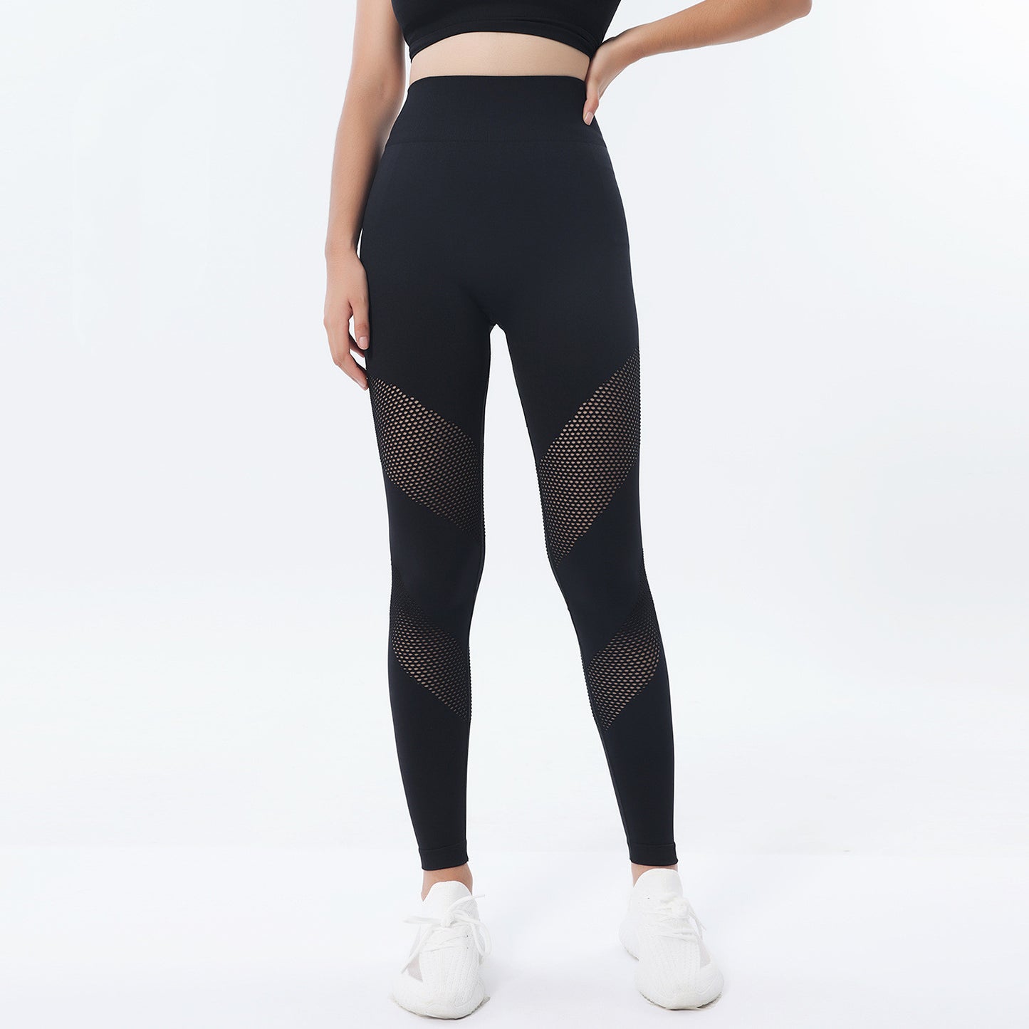 Women Slim Fit Peach Hip Leggings