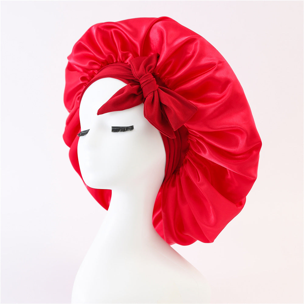Silk Sleeping Bonnet for Women