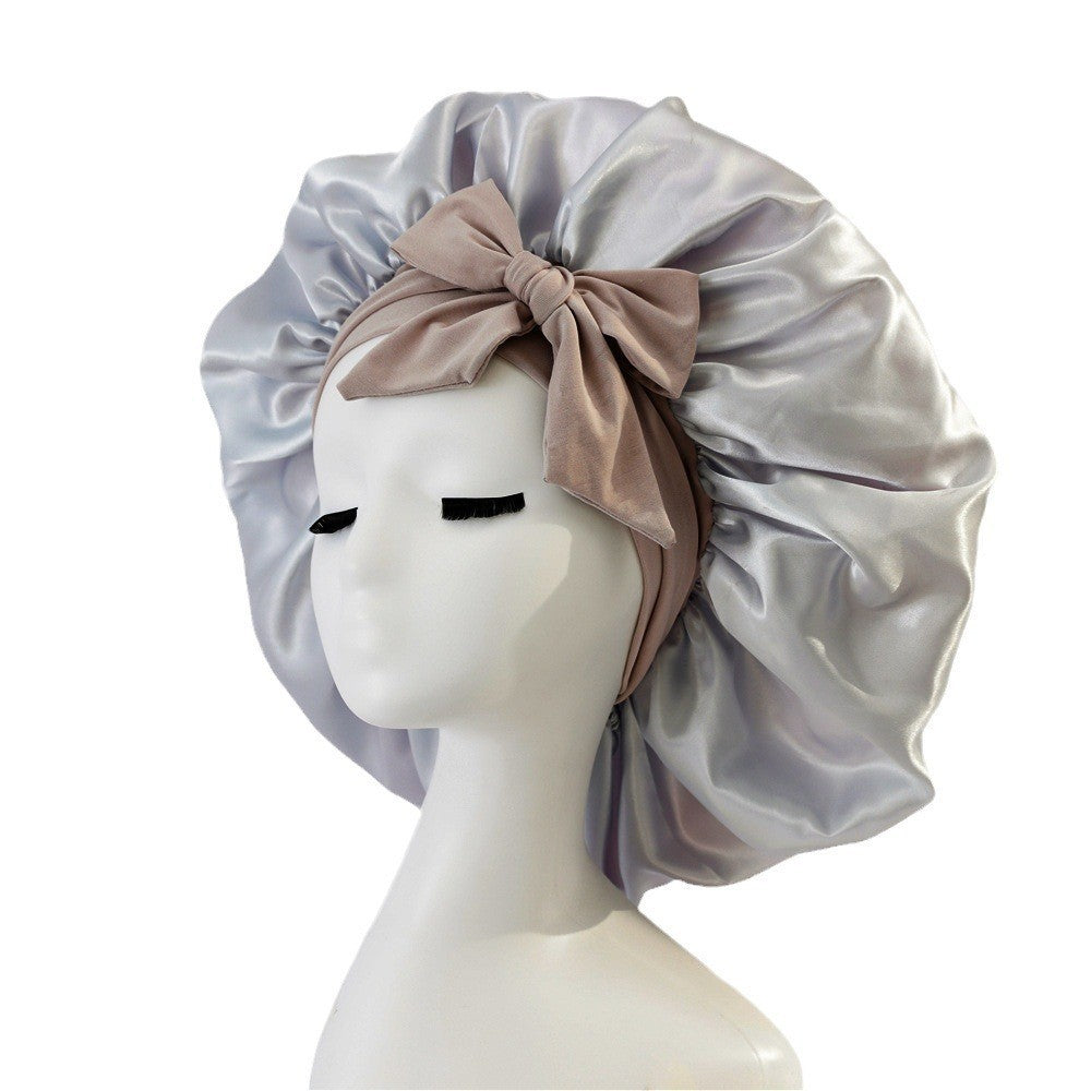 Silk Sleeping Bonnet for Women