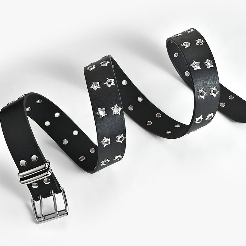 Women’s Fashion Double-Row Star Belt