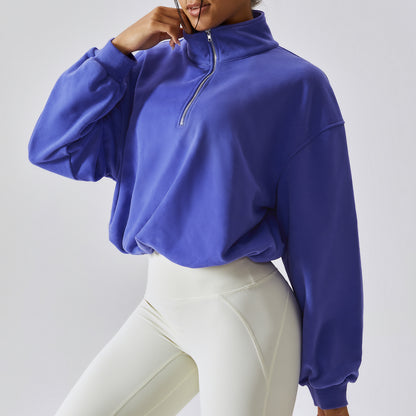 High Neck Fitness Pullover