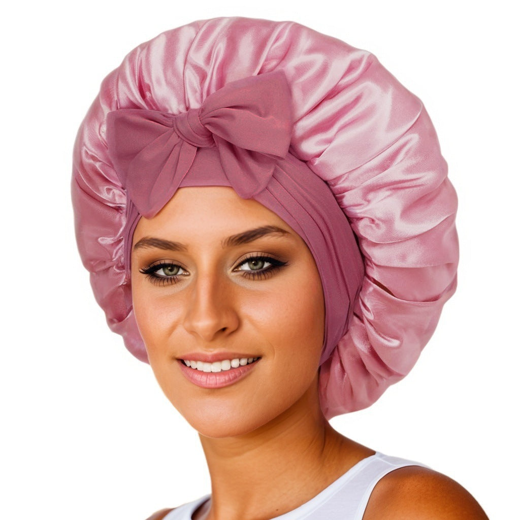 Silk Sleeping Bonnet for Women