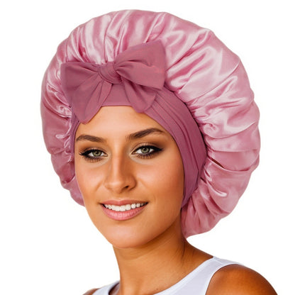Silk Sleeping Bonnet for Women